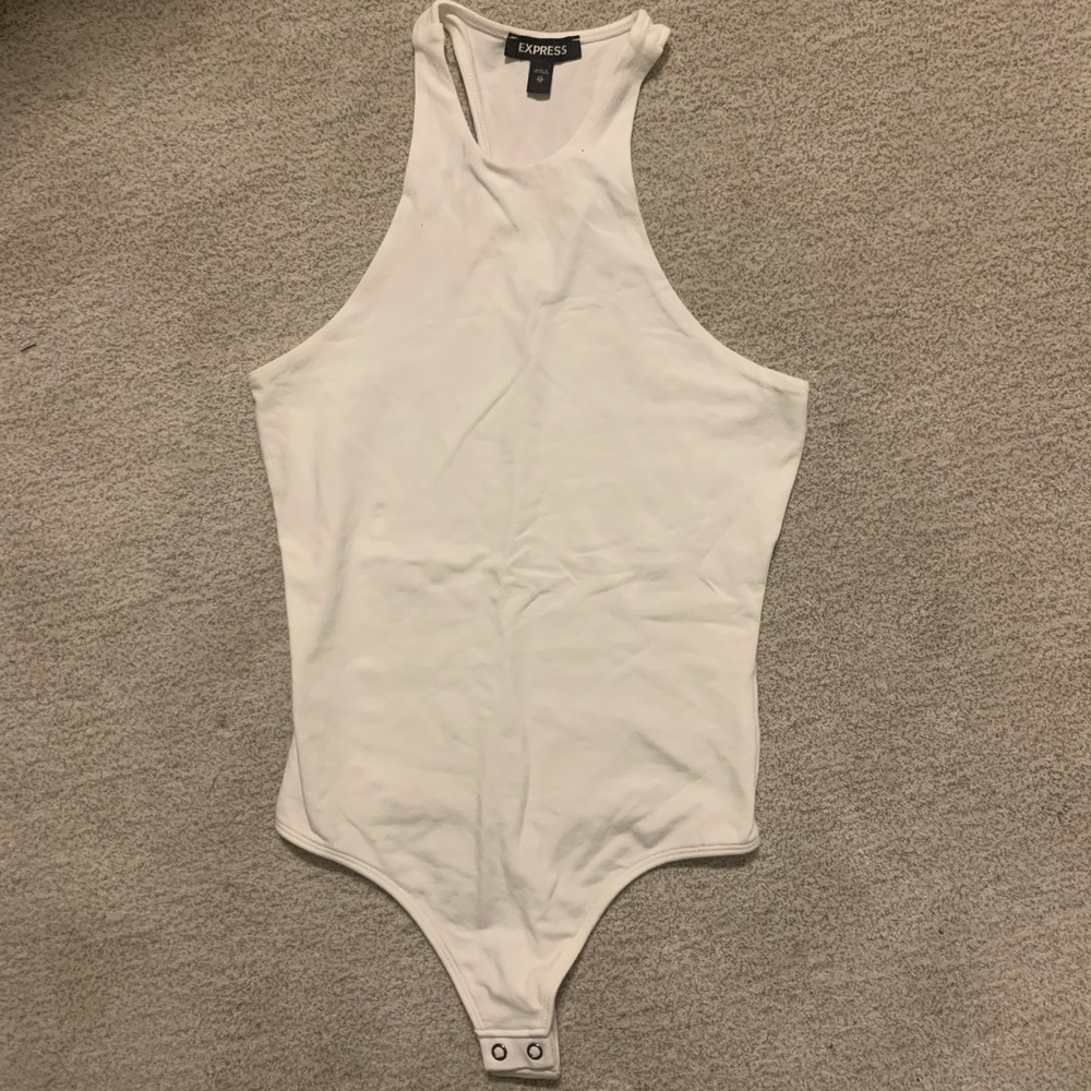 Simple white body suit!